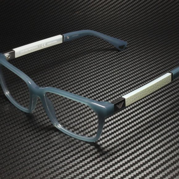 Emporio Armani Women's Grey and Green Eyeglasses